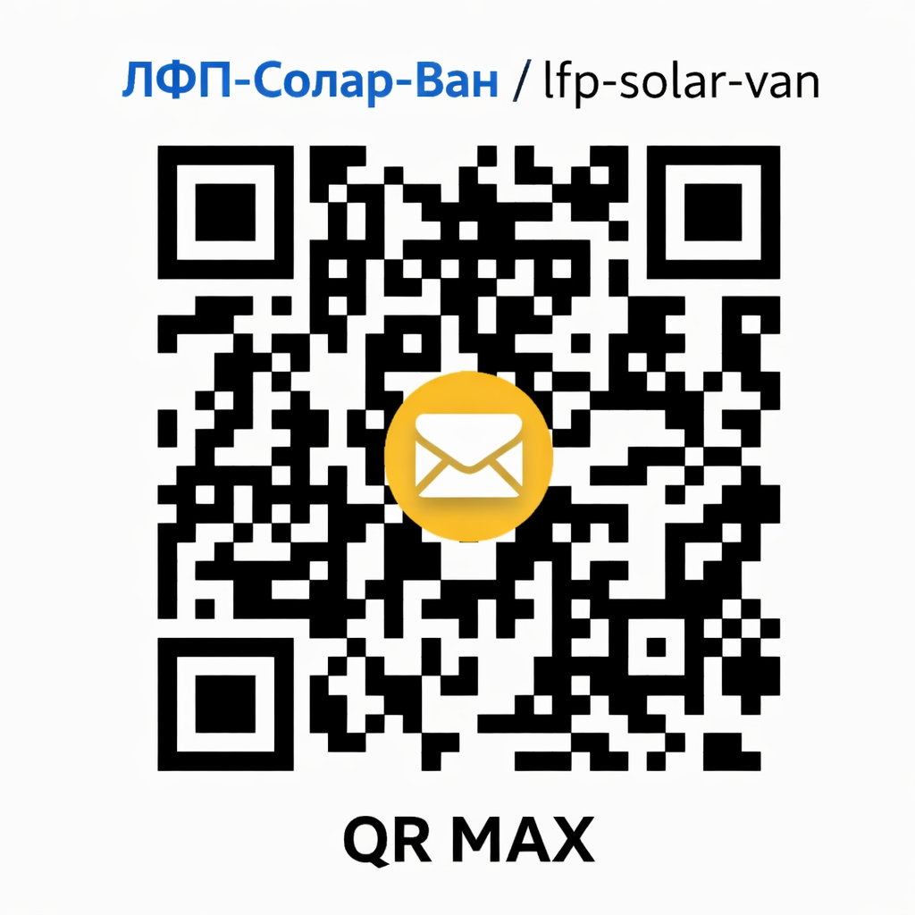 QR-код канала поддержки в MAX